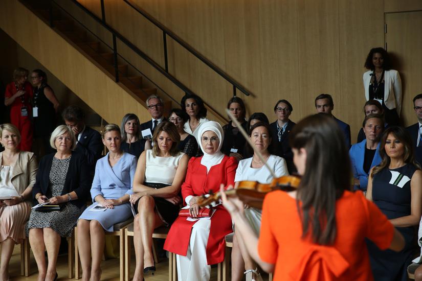 Emine Erdoğan, “Sıfır Atık” projesini Brüksel'de anlattı